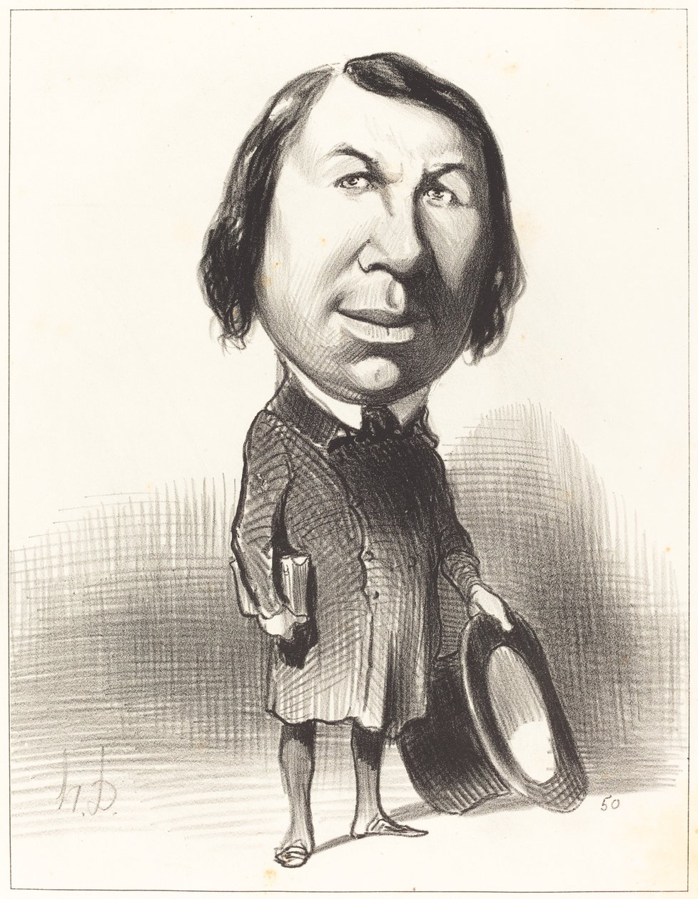 Montalembertin kreivi tekijältä Honoré Daumier