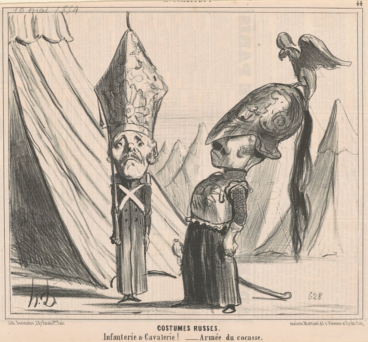 Russes puvut tekijältä Honoré Daumier