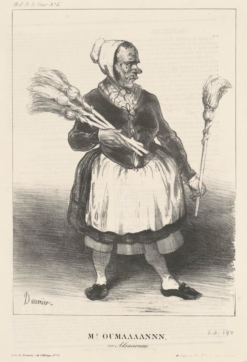 Coulman Alsacessa tekijältä Honoré Daumier