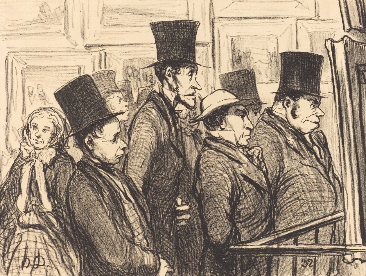 Cristi... tässä on hyvin tehty naudanliha!... tekijältä Honoré Daumier