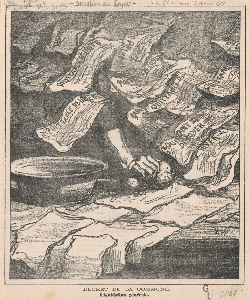 kunnan asetus tekijältä Honoré Daumier