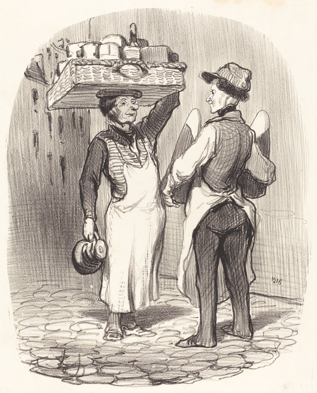 yritysjohtajat tekijältä Honoré Daumier