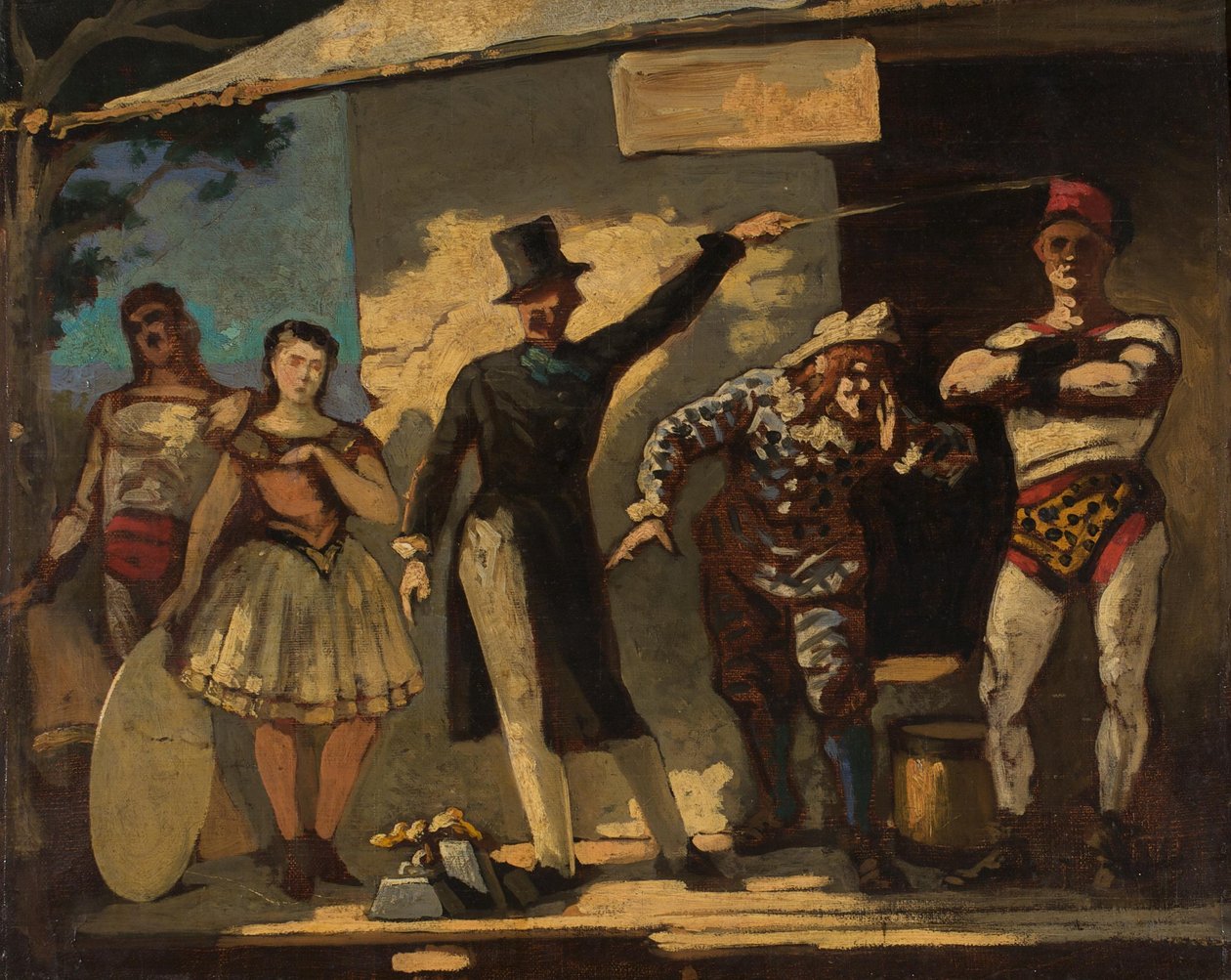 Jonglöörit tekijältä Honoré Daumier