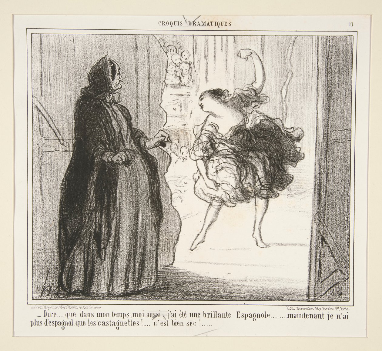 Hirveä tekijältä Honoré Daumier