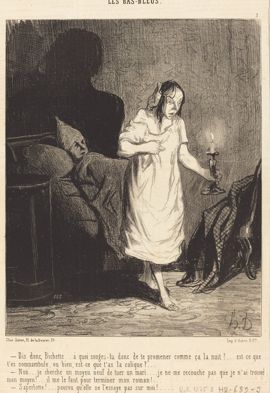 Sano, Bichette... mitä sinä ajattelet... tekijältä Honoré Daumier