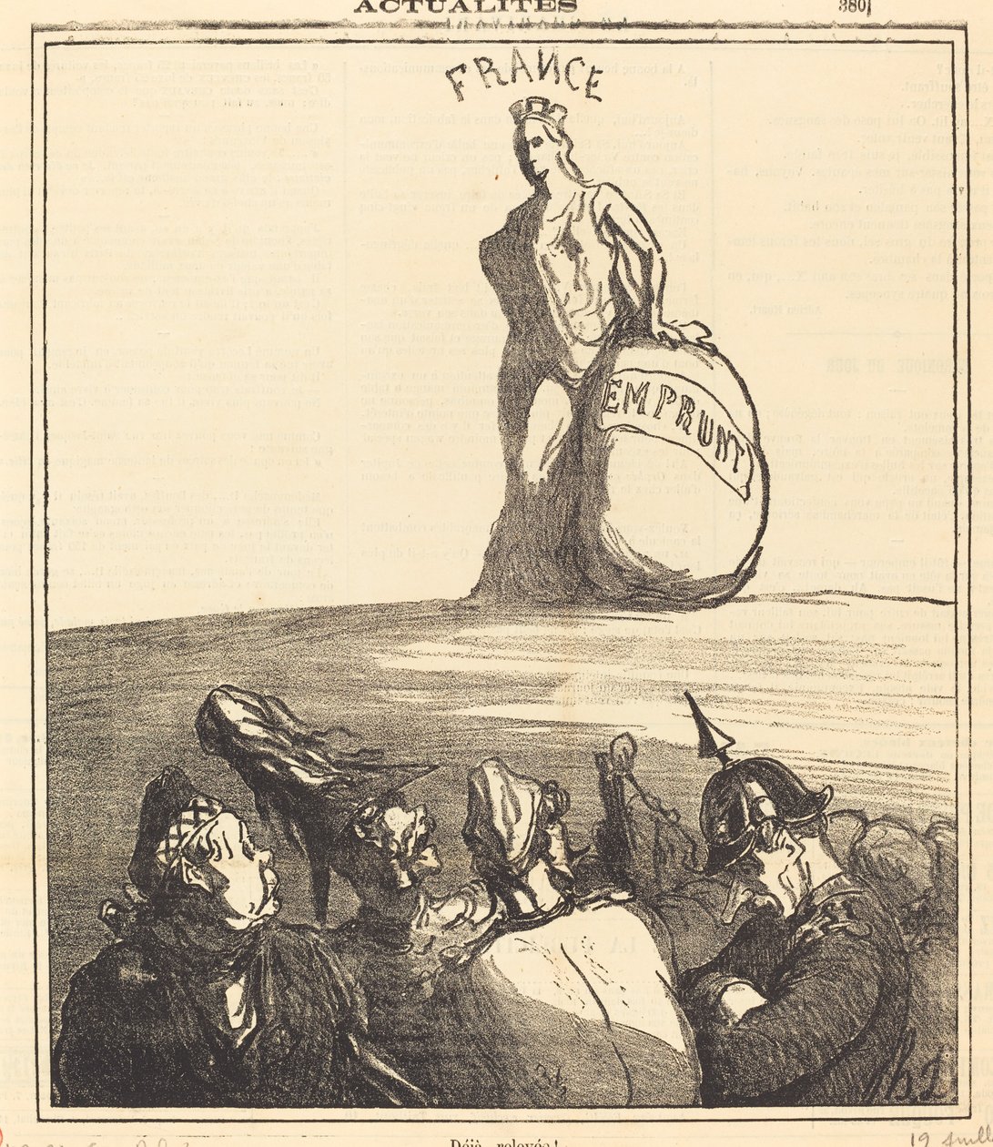 Jo noudettu! tekijältä Honoré Daumier