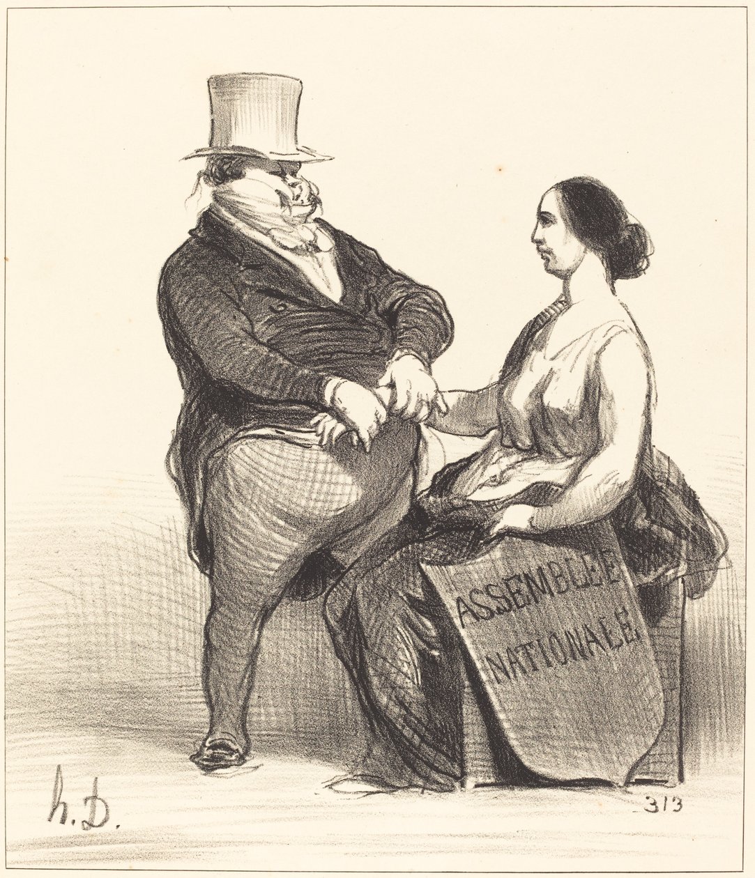 Tohtori... En ole niin sairas... tekijältä Honoré Daumier