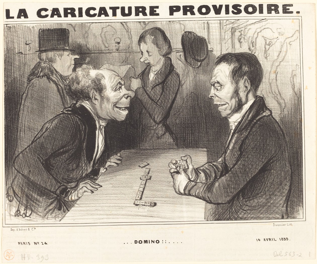 Domino!! tekijältä Honoré Daumier