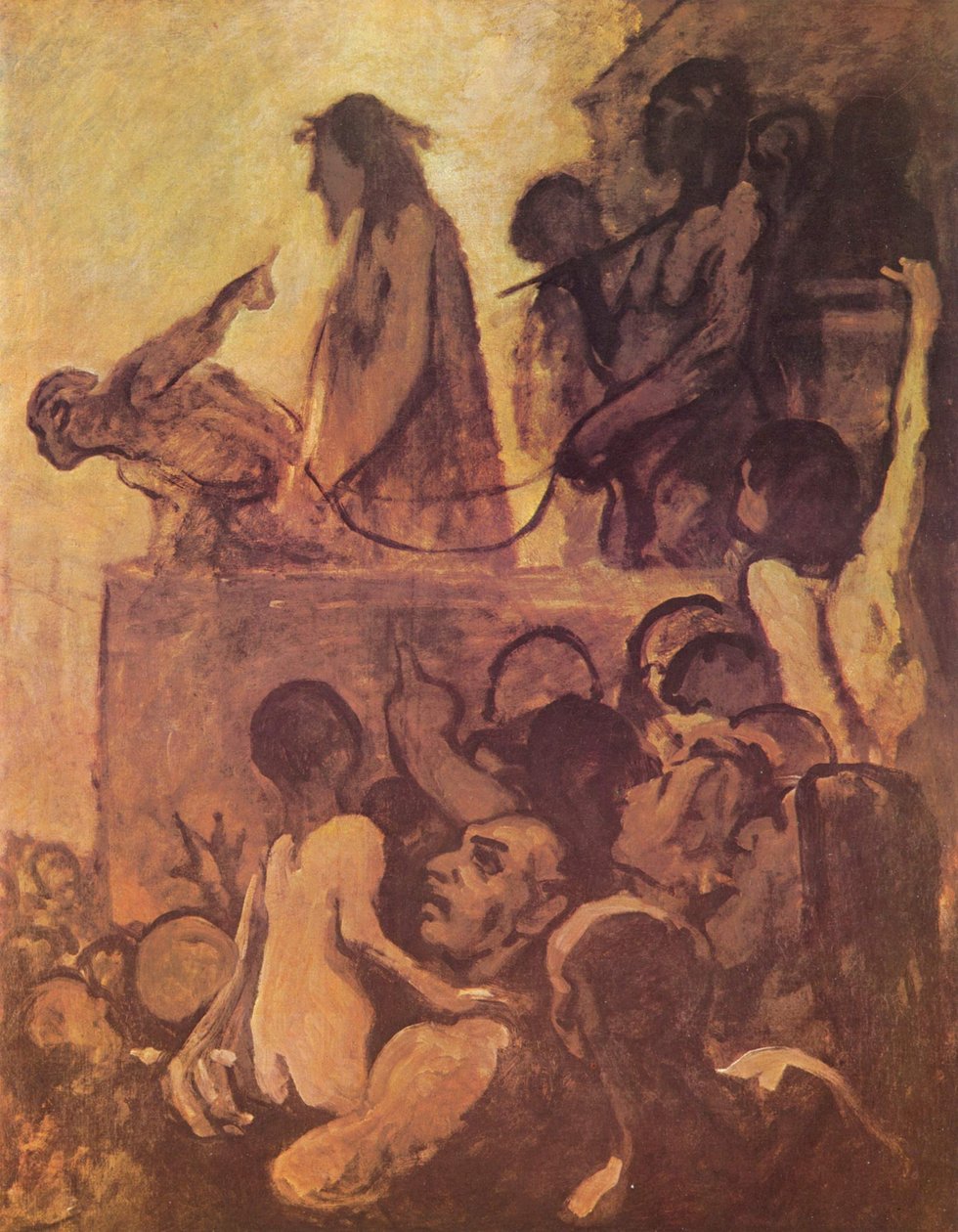 Ecce homo tekijältä Honoré Daumier