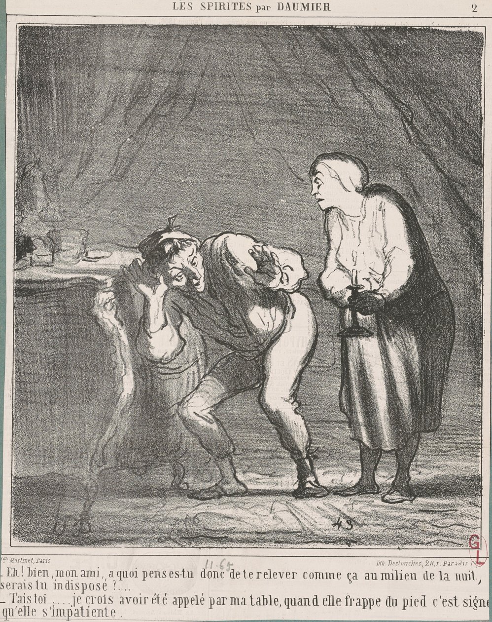 Hei! No... ystäväni, mitä sinä ajattelet? ... tekijältä Honoré Daumier