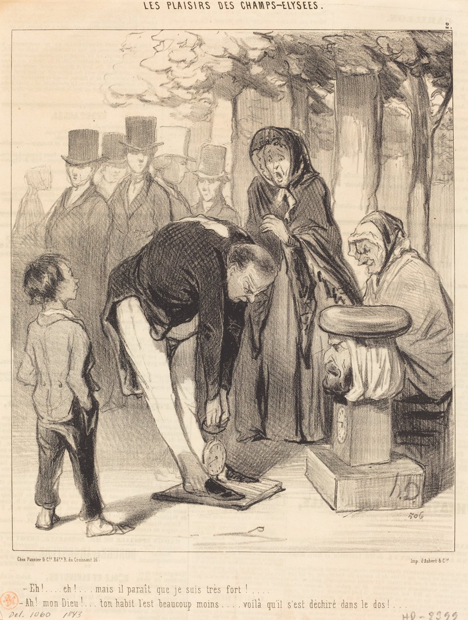 Eh!... Eh!... mutta näyttää siltä, ​​että... tekijältä Honoré Daumier