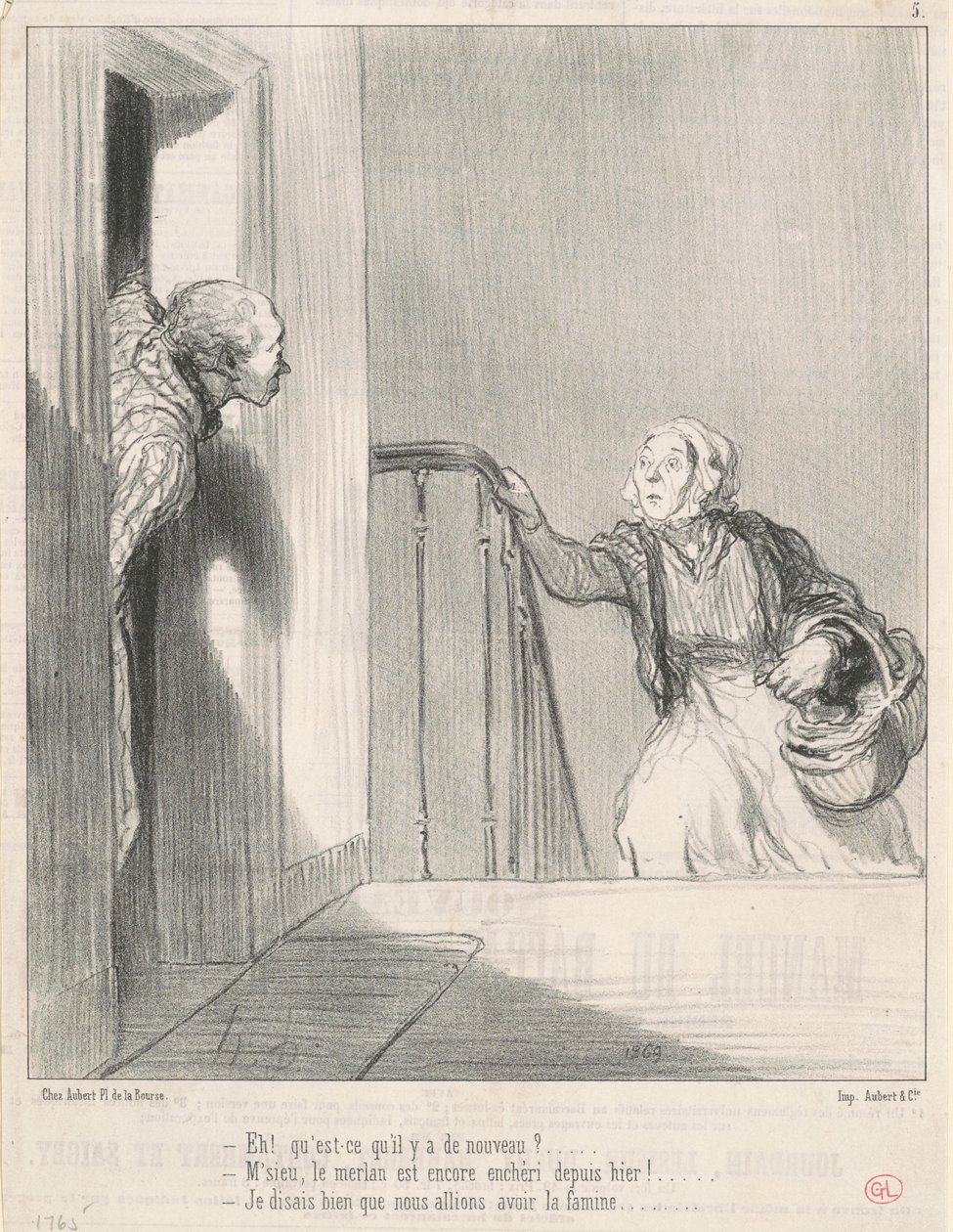 Hei! Mikä on uutta? ... tekijältä Honoré Daumier