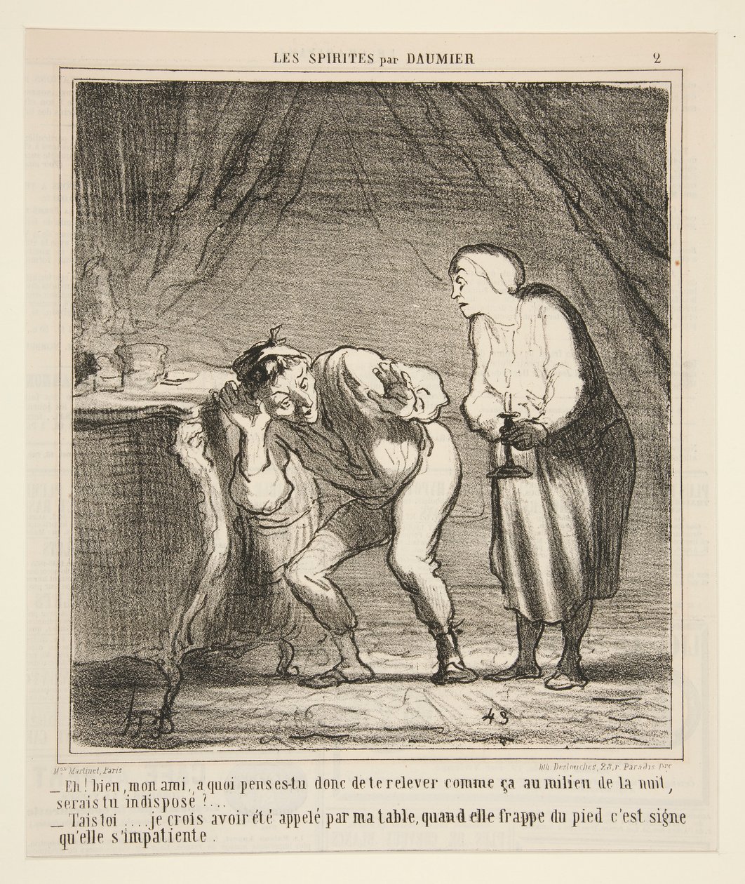 Hei! No, ystäväni, mitä ajattelet tuollaisesta nousemisesta? tekijältä Honoré Daumier