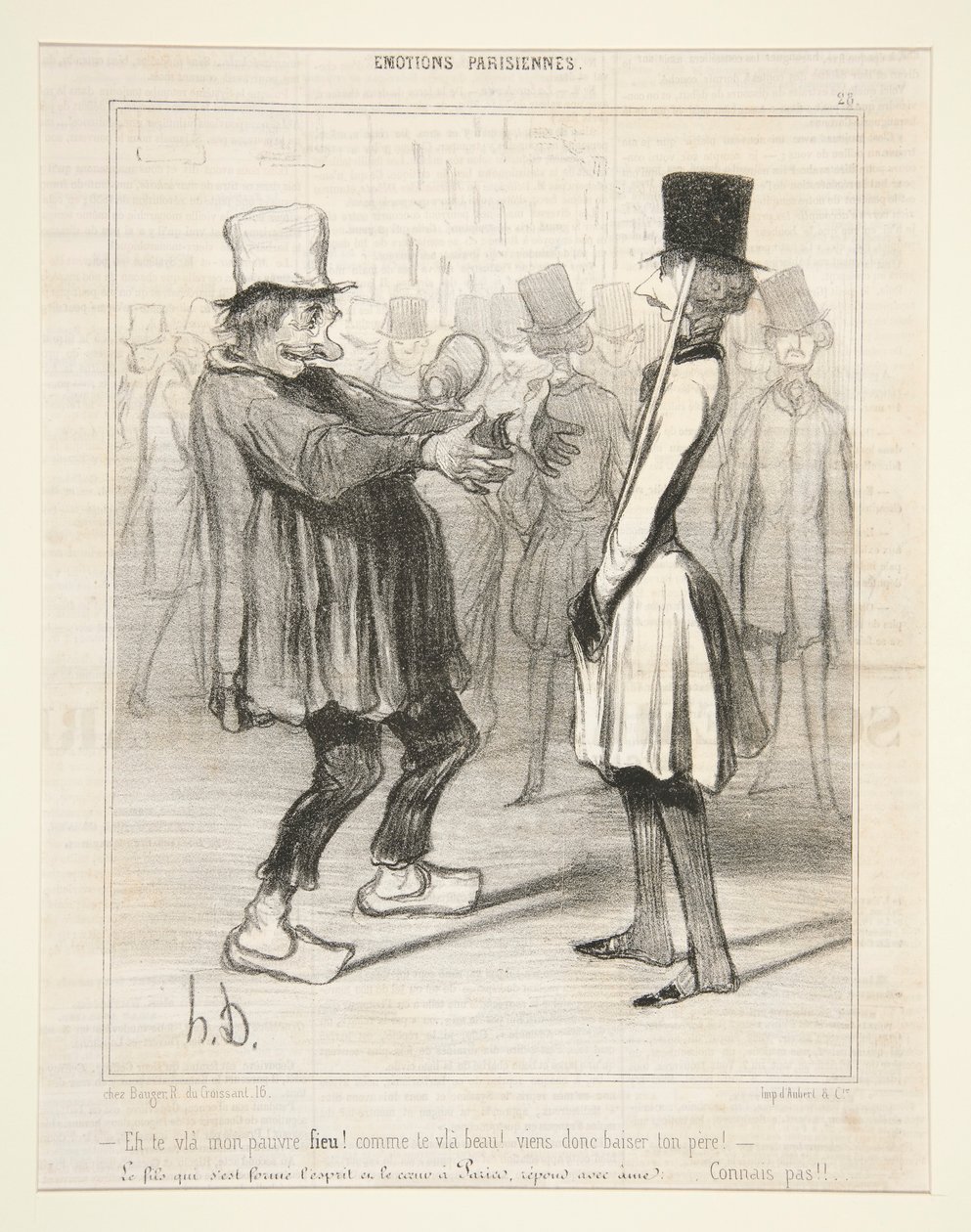Eh, he sisään tekijältä Honoré Daumier