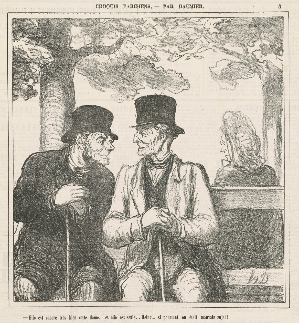 Hän on edelleen erittäin hyvä, tämä nainen... tekijältä Honoré Daumier