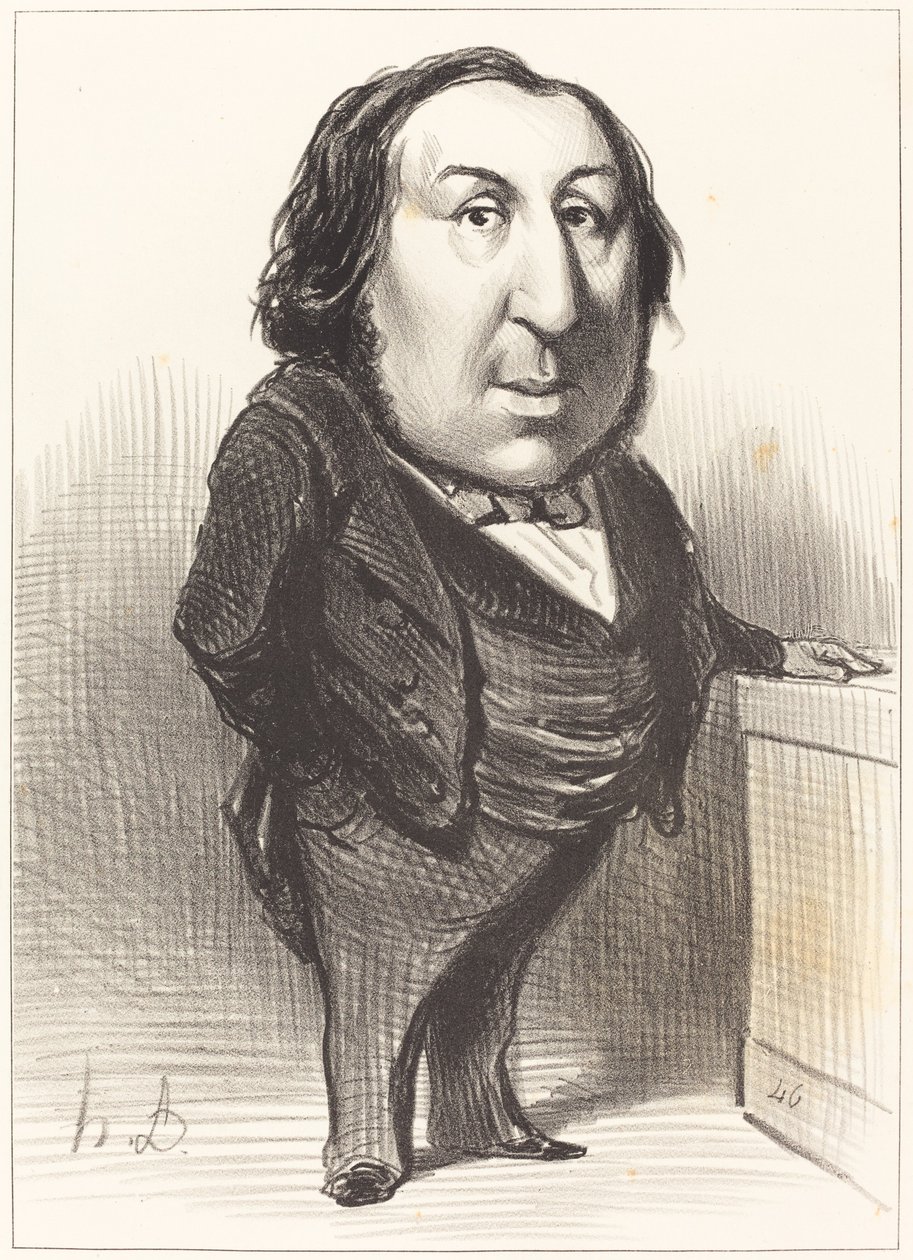 Emmanuel Arago tekijältä Honoré Daumier