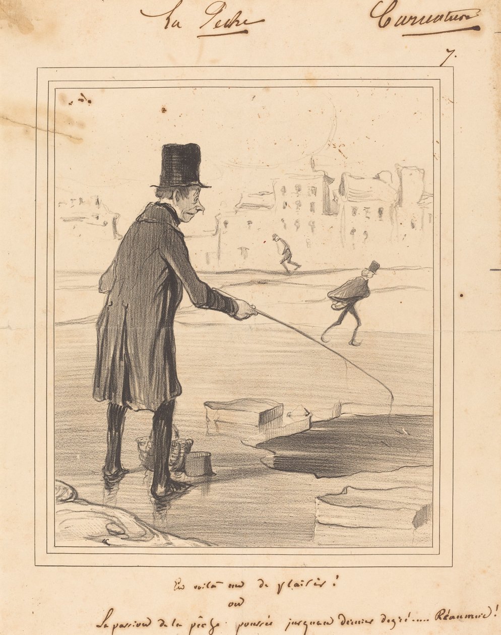 Tässä on hauska! tekijältä Honoré Daumier