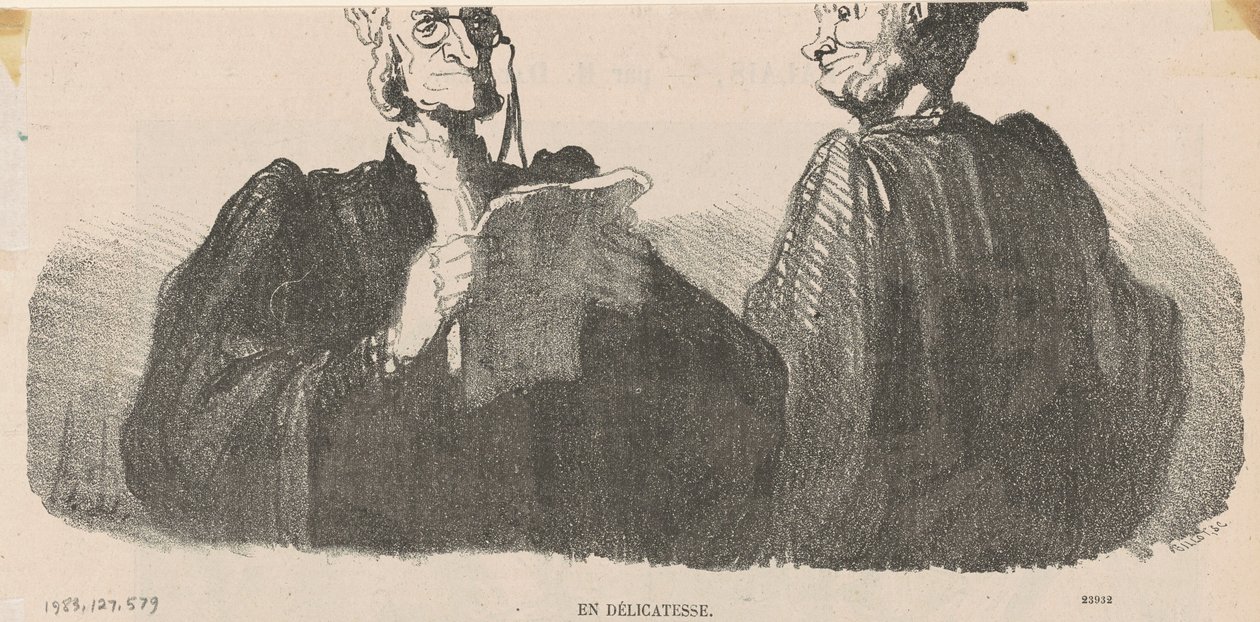 Herkkuna tekijältä Honoré Daumier