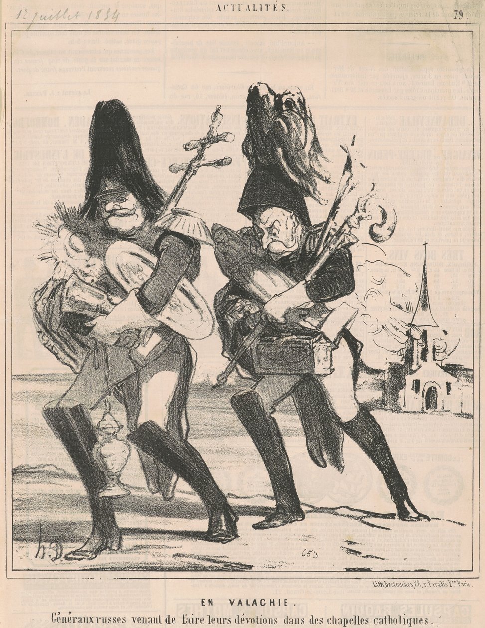Wallachiassa tekijältä Honoré Daumier