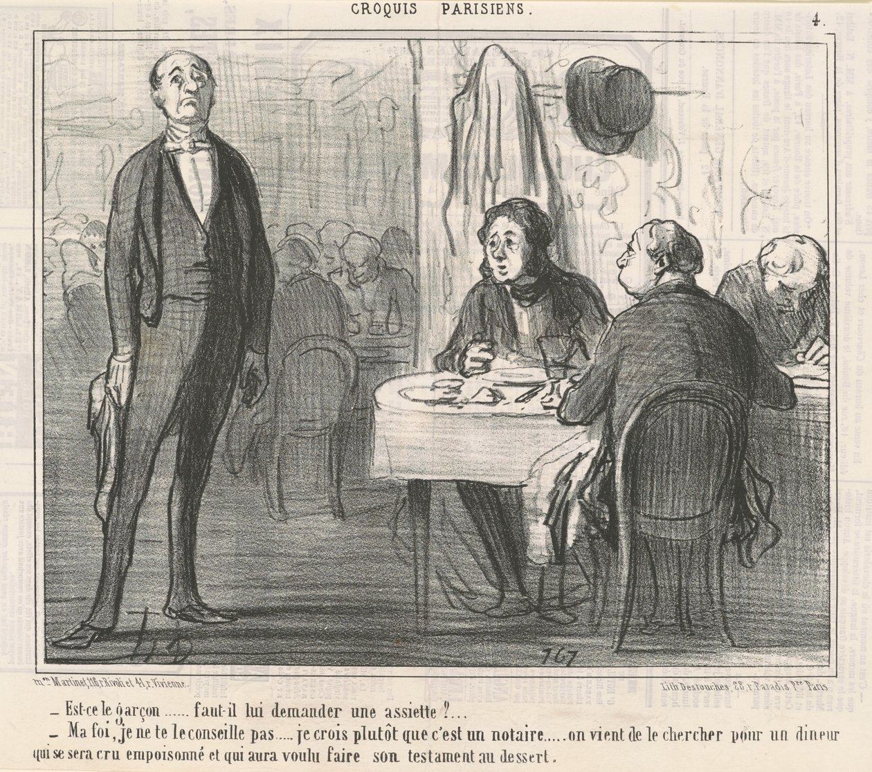 Onko se poika? tekijältä Honoré Daumier