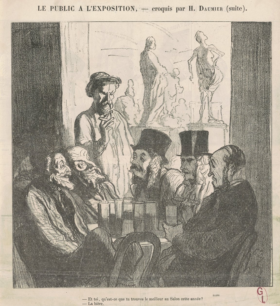Ja sinä, mitä löydät parempaa... tekijältä Honoré Daumier