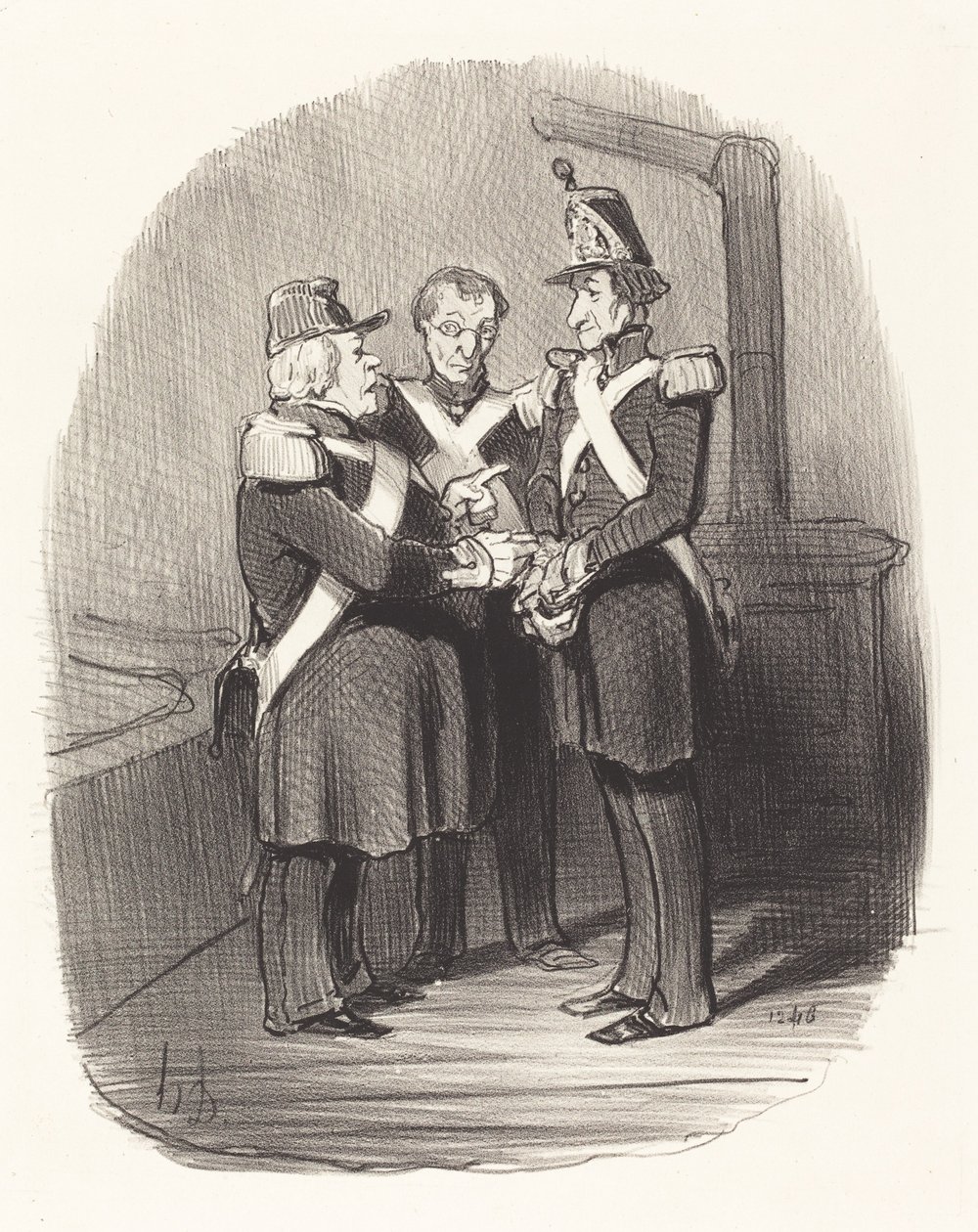 Selitä minulle, herra Badoulard... tekijältä Honoré Daumier