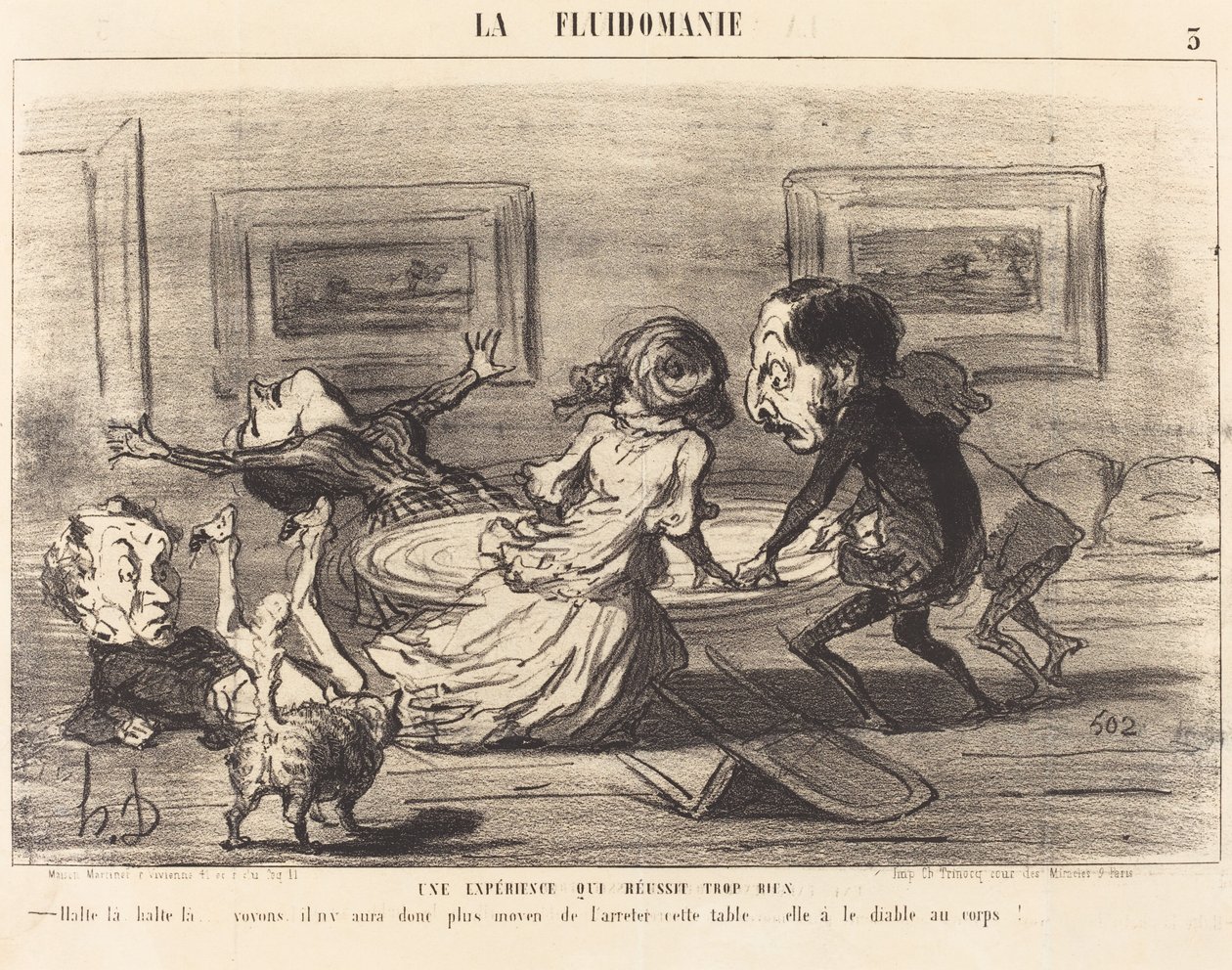 Kokemus, joka onnistuu liian hyvin tekijältä Honoré Daumier