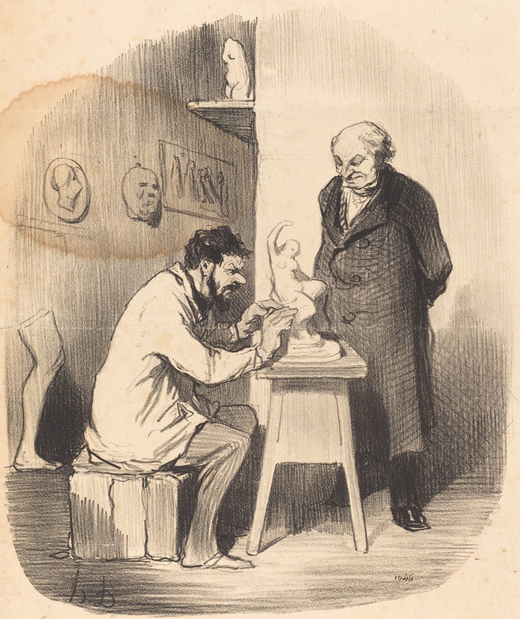 Minun täytyy saada sinut tekemään se joku päivä... tekijältä Honoré Daumier