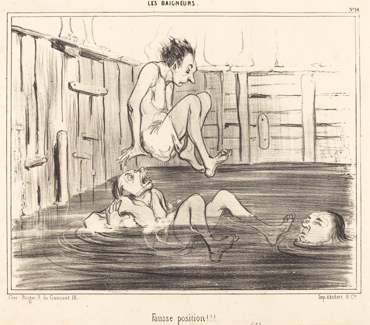 Väärä sijainti!!! tekijältä Honoré Daumier