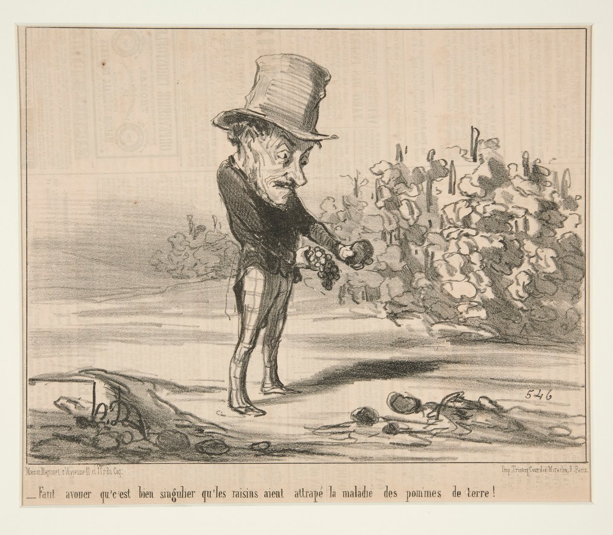 Se on myönnettävä tekijältä Honoré Daumier
