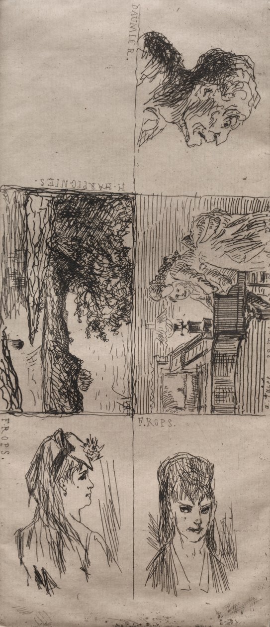 Viisi tutkimusta tekijältä Honoré Daumier