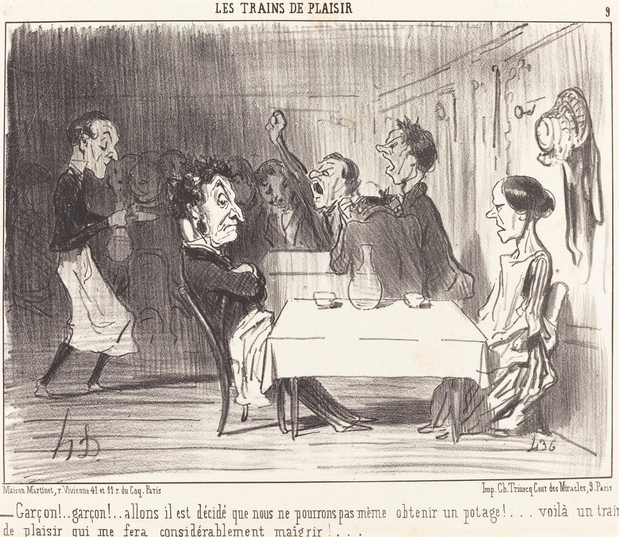 Poika!... poika!... mennään, se on päätetty... tekijältä Honoré Daumier
