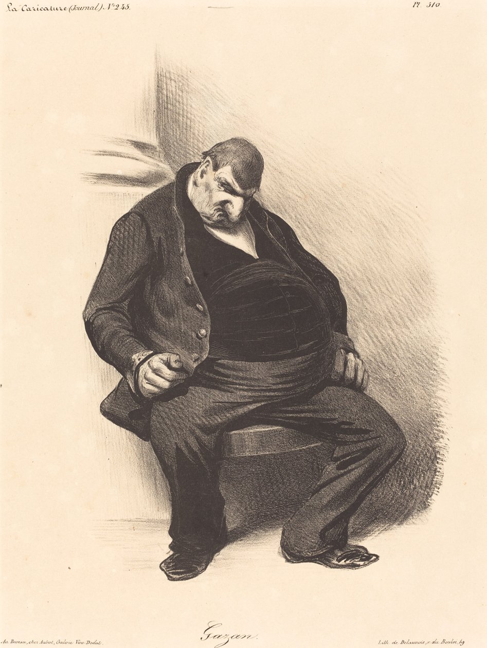 Gazassa tekijältä Honoré Daumier
