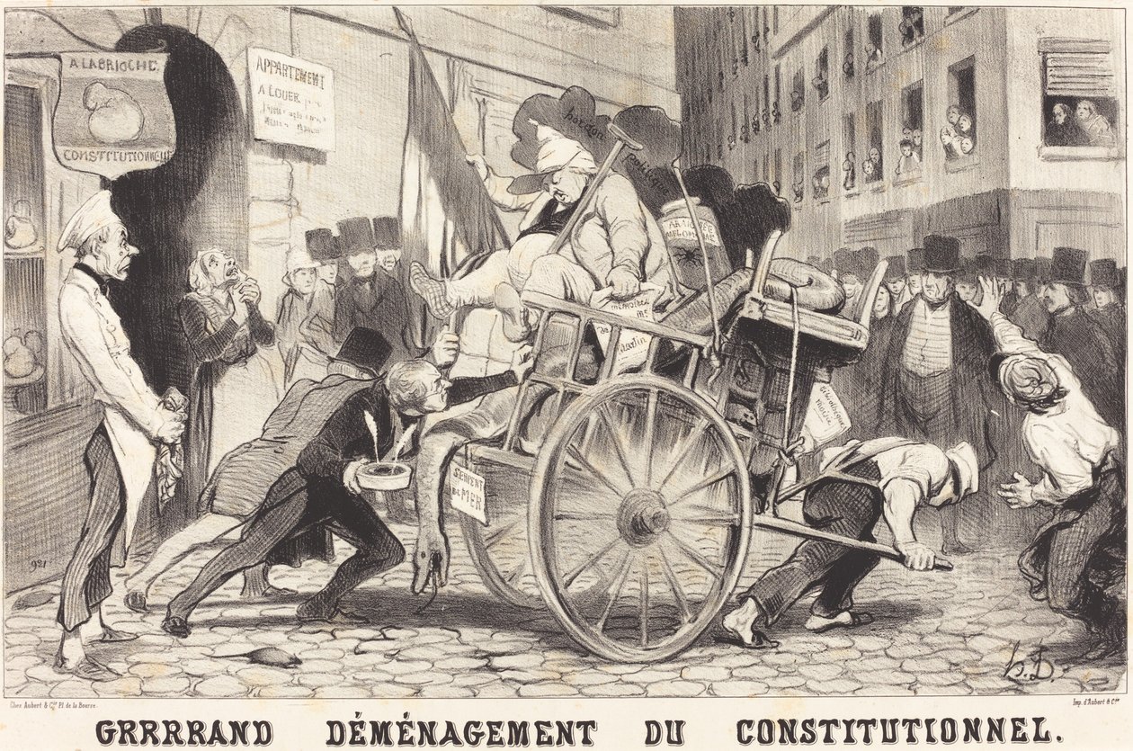 Grrrrand perustuslain siirtäminen tekijältä Honoré Daumier