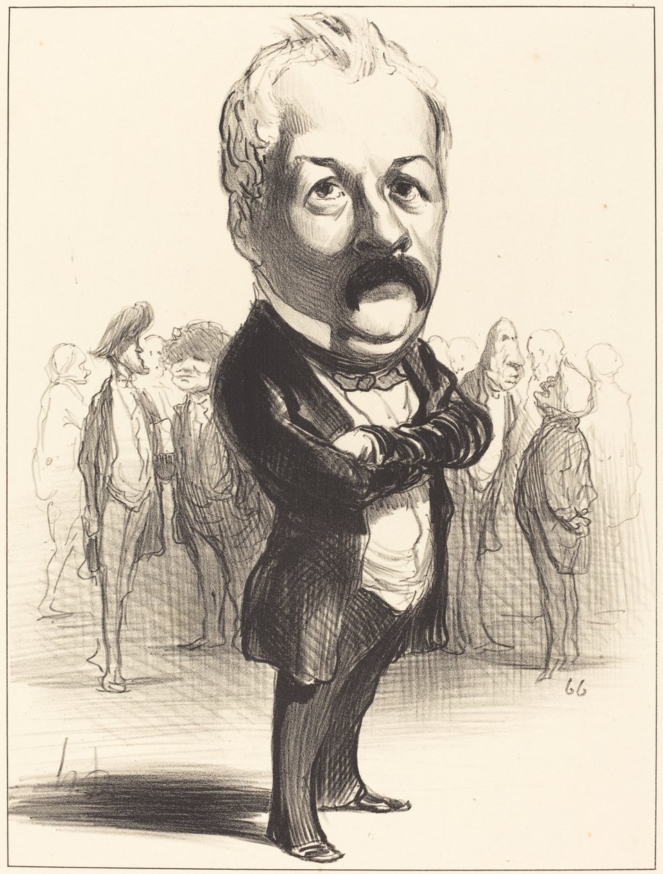 Gustave Sautayra tekijältä Honoré Daumier