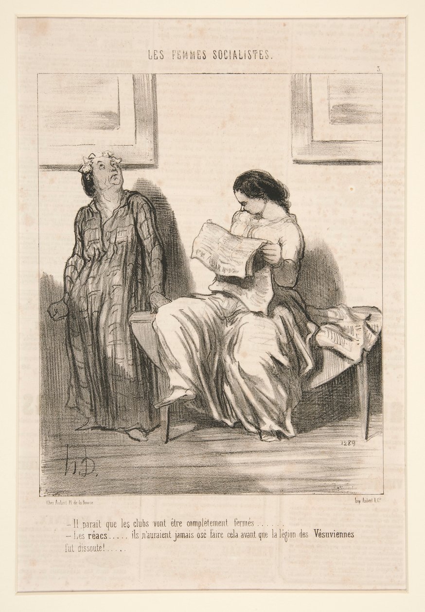 Näyttää siltä, ​​että seurat suljetaan kokonaan tekijältä Honoré Daumier