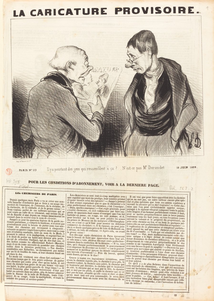 Mutta on ihmisiä, jotka näyttävät sellaisilta! tekijältä Honoré Daumier