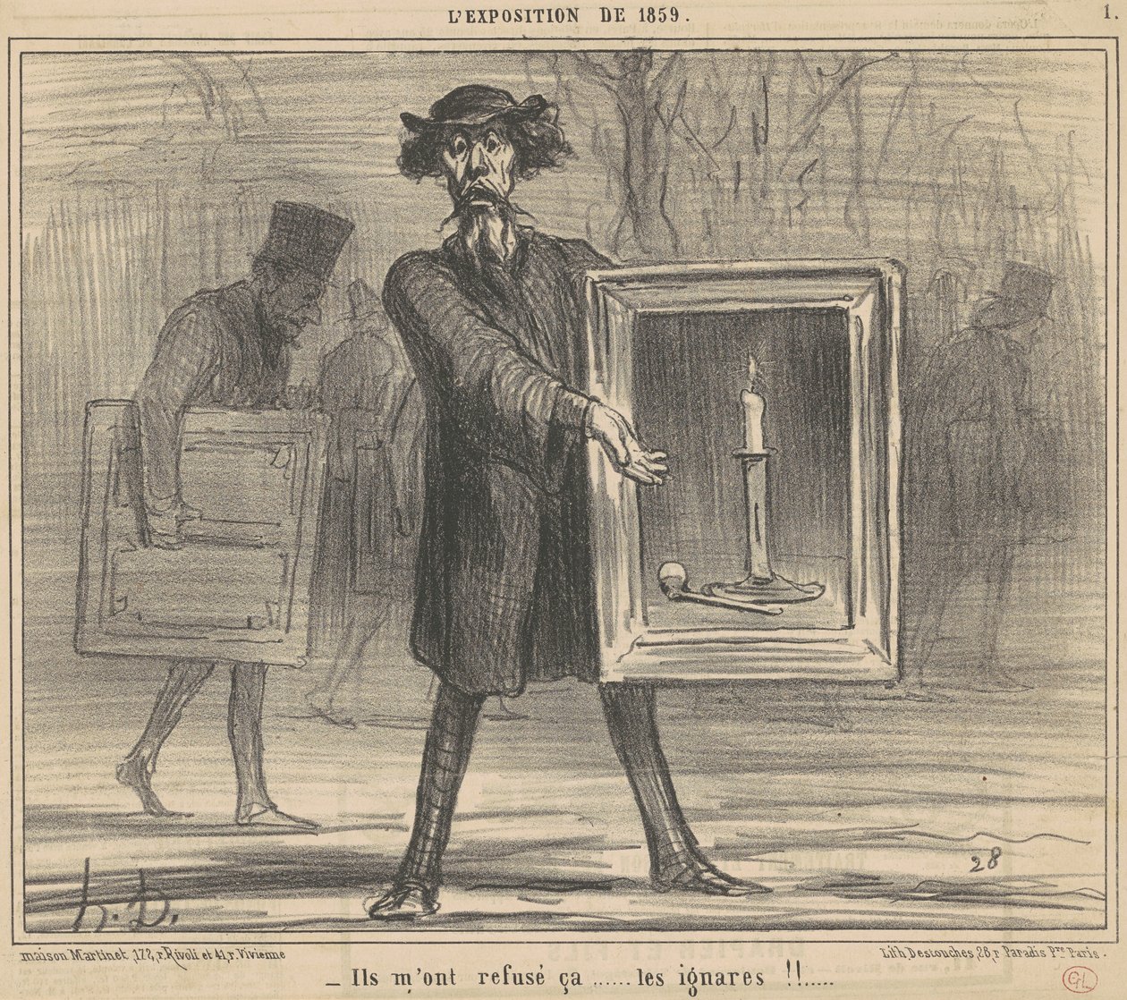 He kieltäytyivät minulta... tekijältä Honoré Daumier