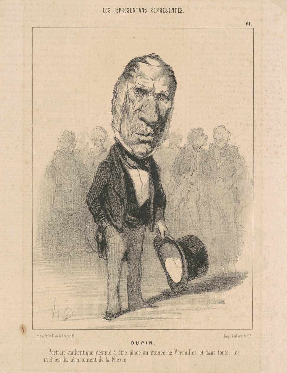 J. Jacques Dupin tekijältä Honoré Daumier