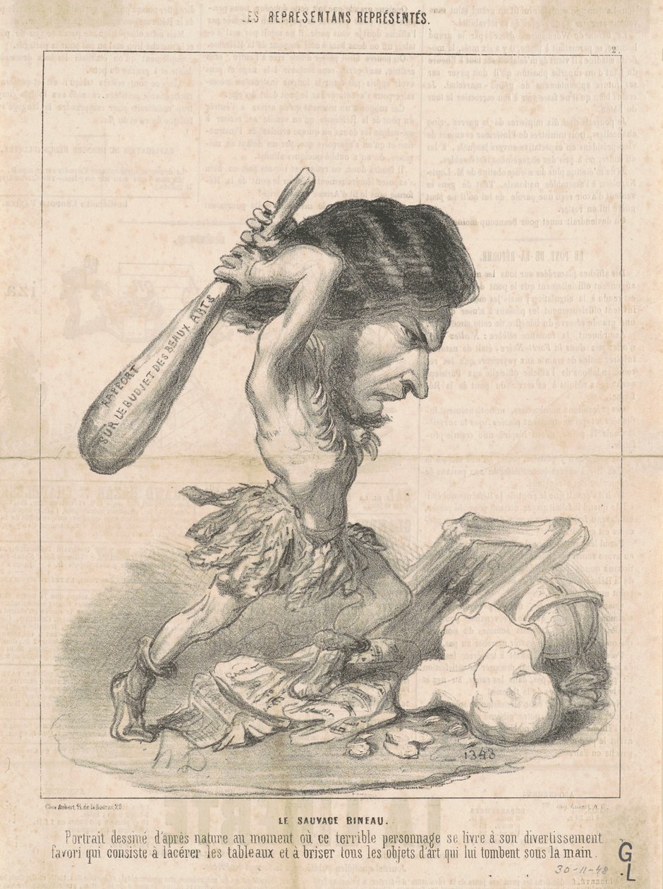 J. Martial Bineau (2. levy) tekijältä Honoré Daumier