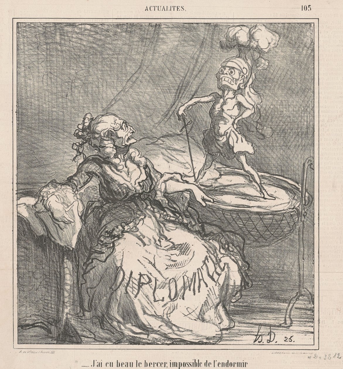 keinuin häntä... tekijältä Honoré Daumier