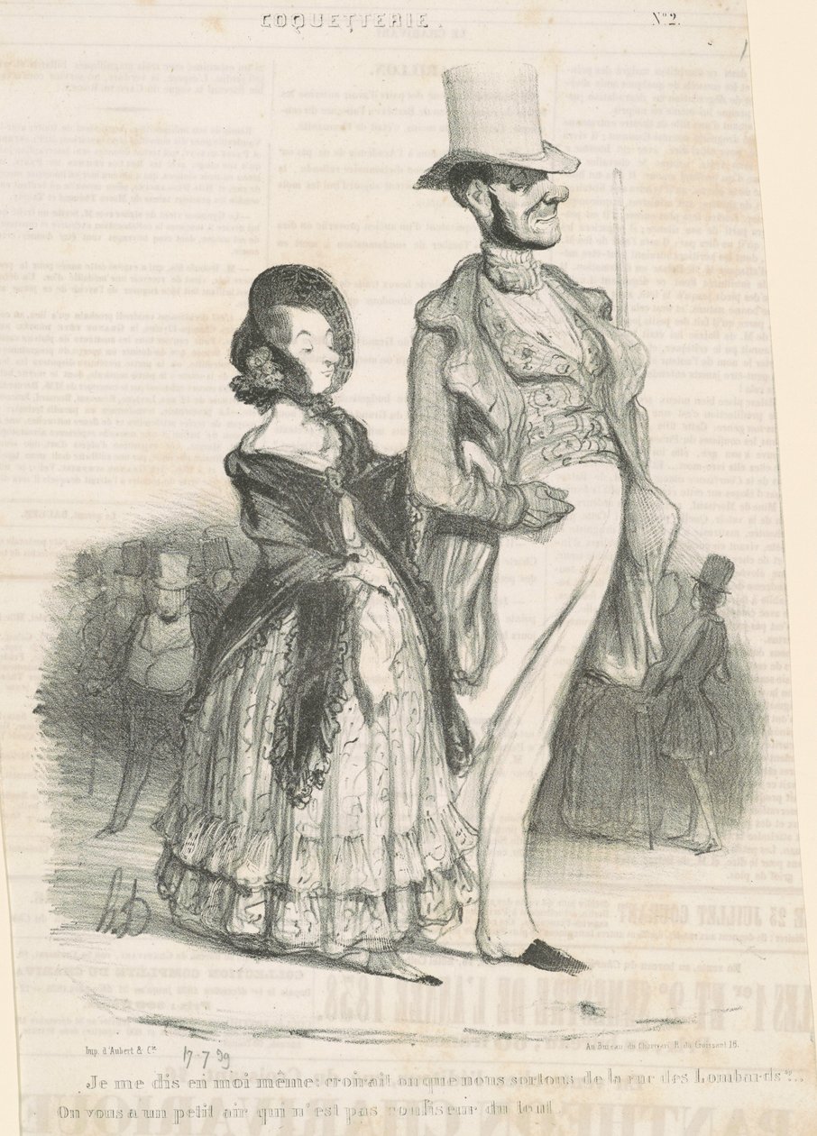 sanon itselleni tekijältä Honoré Daumier