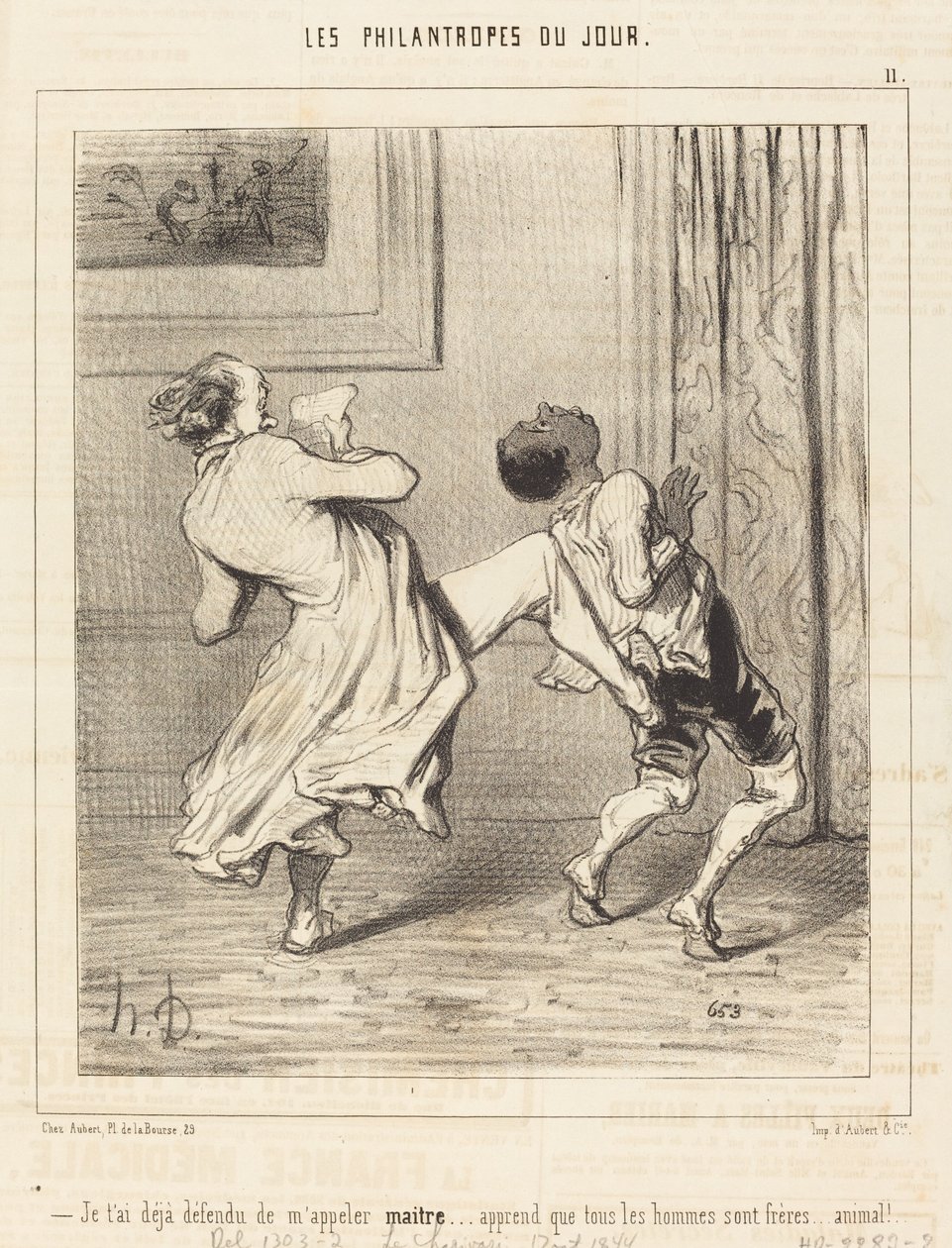 Olen jo kieltänyt sinua kutsumasta minua herraksi... tekijältä Honoré Daumier