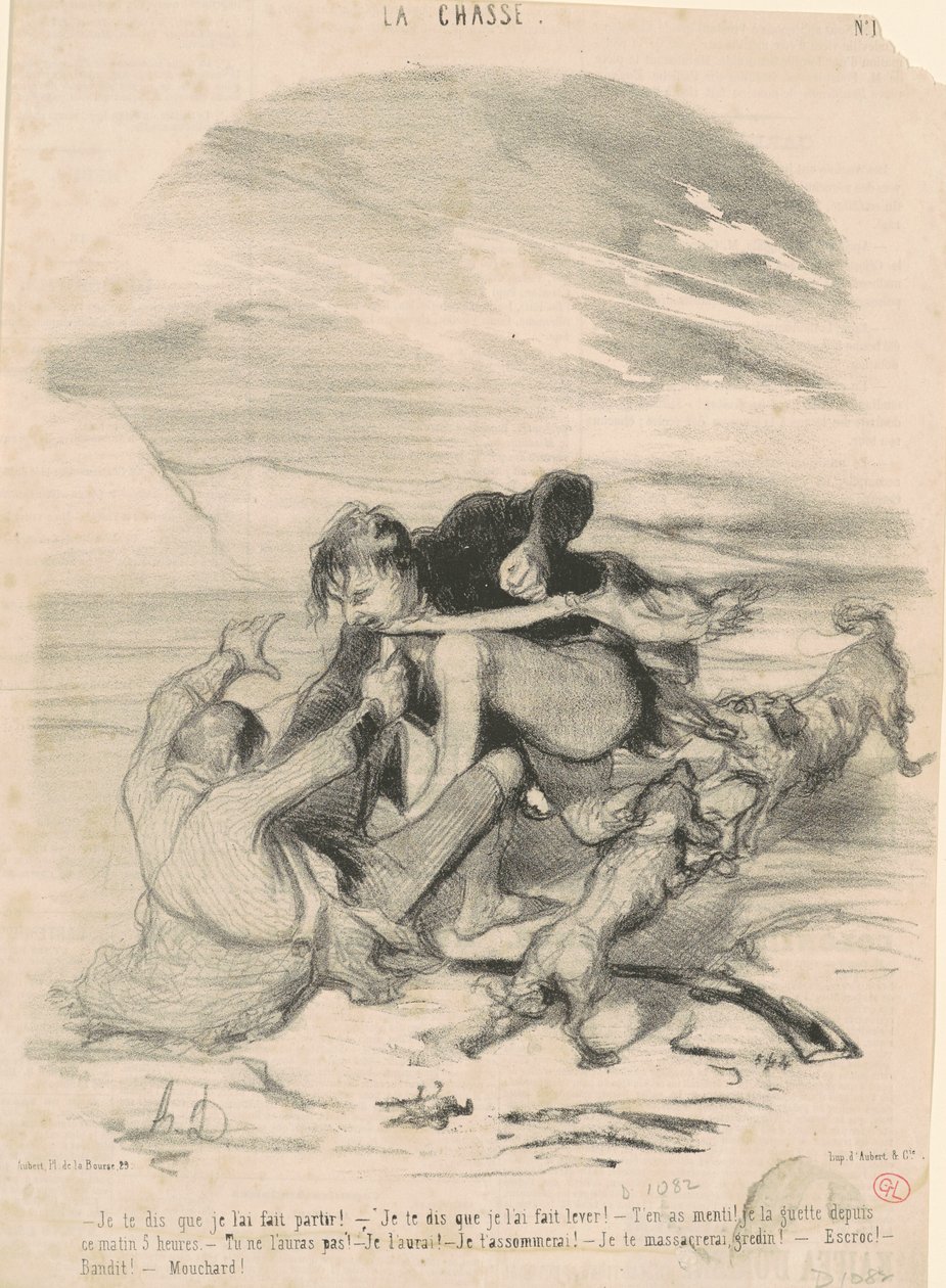 Kerron, että onnistuin tekijältä Honoré Daumier