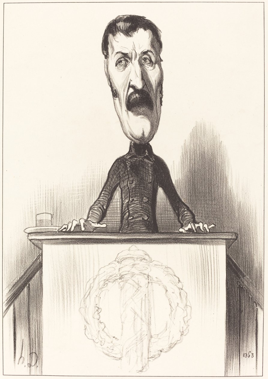 Jules Bastide tekijältä Honoré Daumier