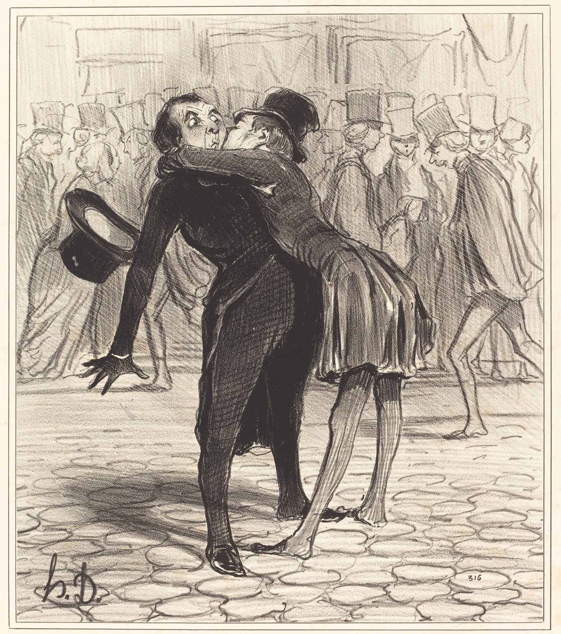 yliopiston ystävä tekijältä Honoré Daumier