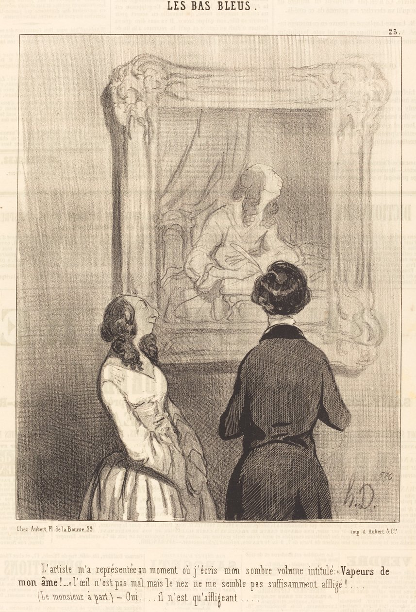 Taiteilija edusti minua kirjoittaessani tekijältä Honoré Daumier