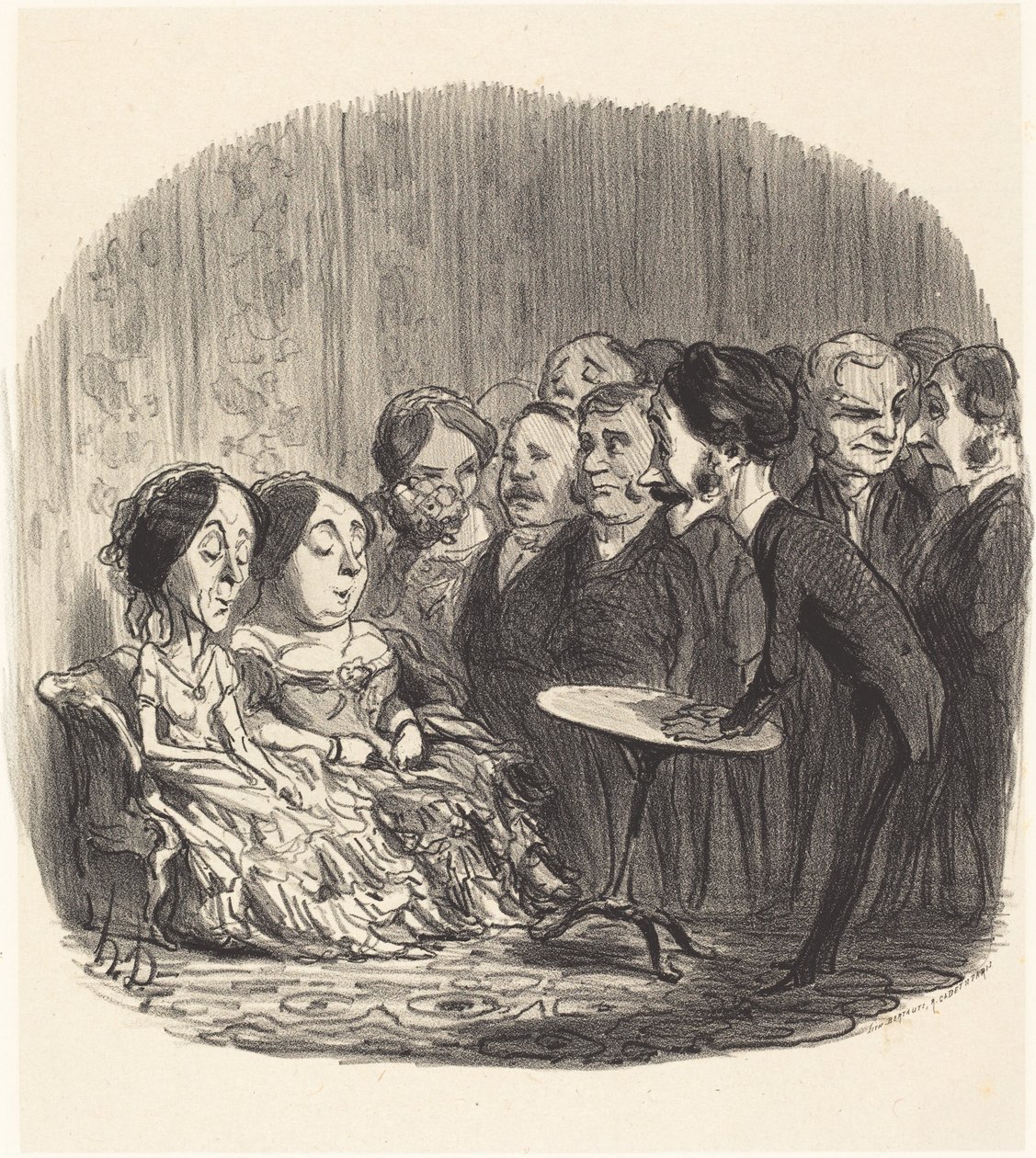 Poltergeist tekijältä Honoré Daumier