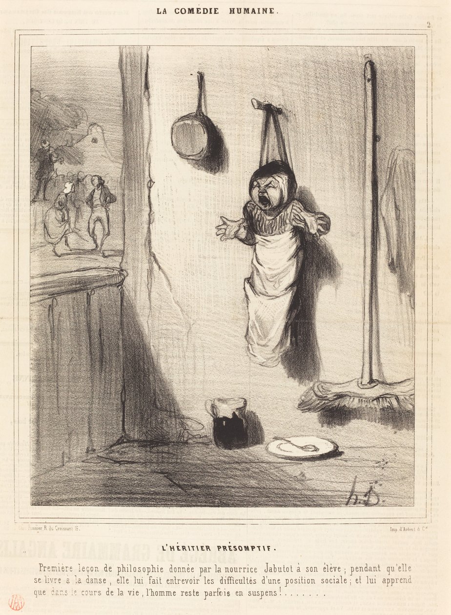 Perillinen ilmeinen tekijältä Honoré Daumier