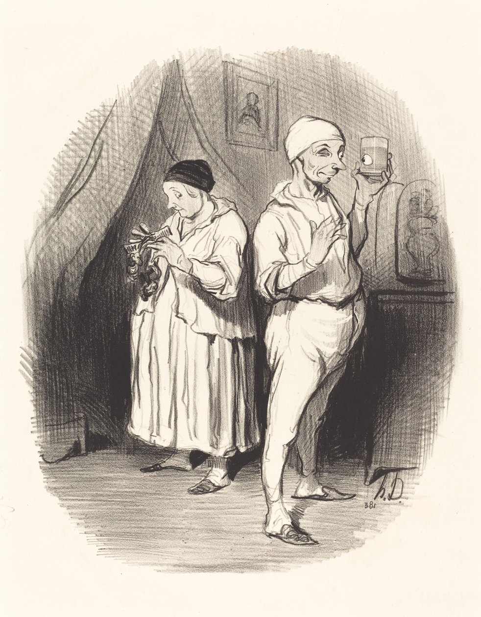 Mestarin silmä tekijältä Honoré Daumier